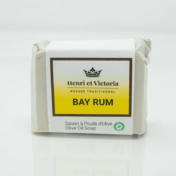 Henri et Victoria Body Soap Bar- Bay Rum